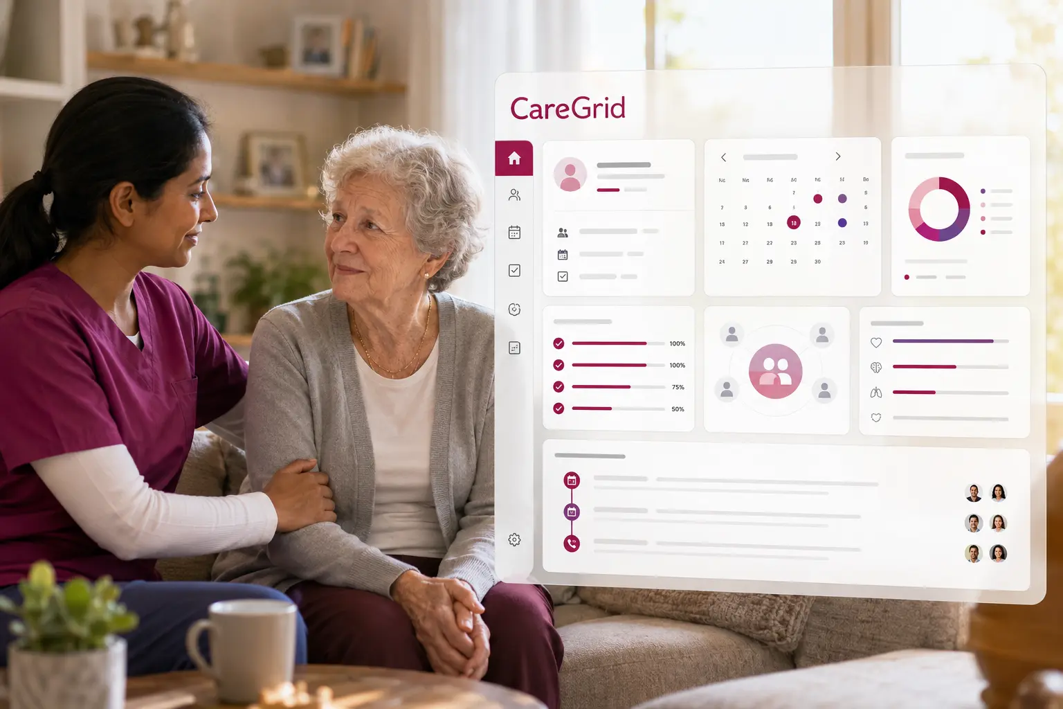 CareGrid OS hospice care coordination, compliance, and continuity platform preview